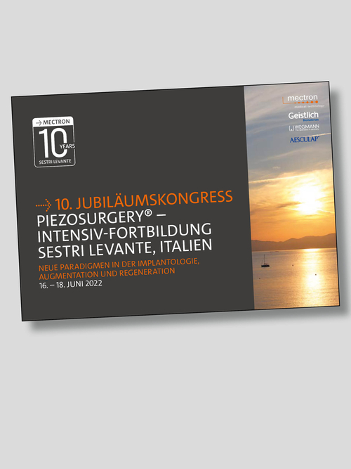 10. Jubiläumskongress PIEZOSURGERY® Intensiv-Fortbildung, Sestri Levante, Italien